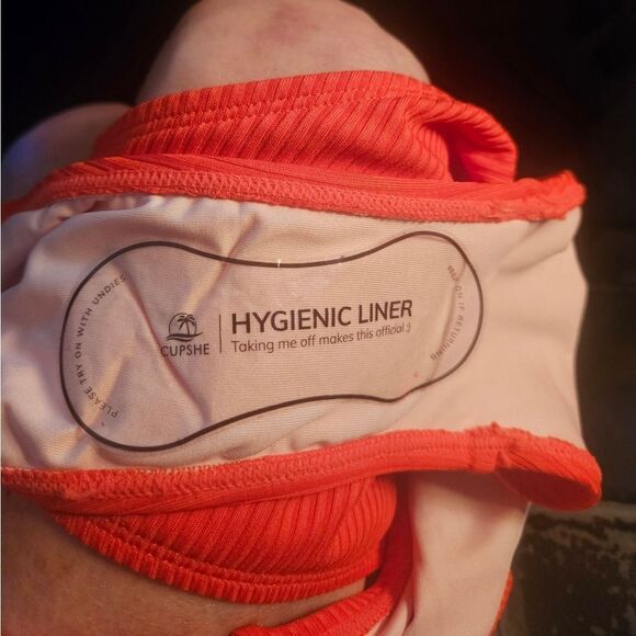 CUPSHE Two piece Swimsuit Bikini Live Life on the Beach - Picture 6 of 6